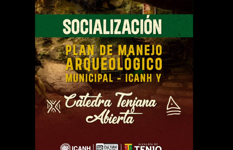 |Tenjo| socializa su Plan de |Manejo Arqueológico| Municipal