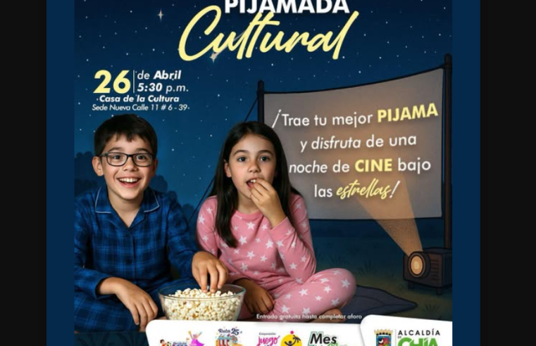 |Chía| invita a la niñez a disfrutar de la “Pijamada Cultural” bajo las |estrellas|