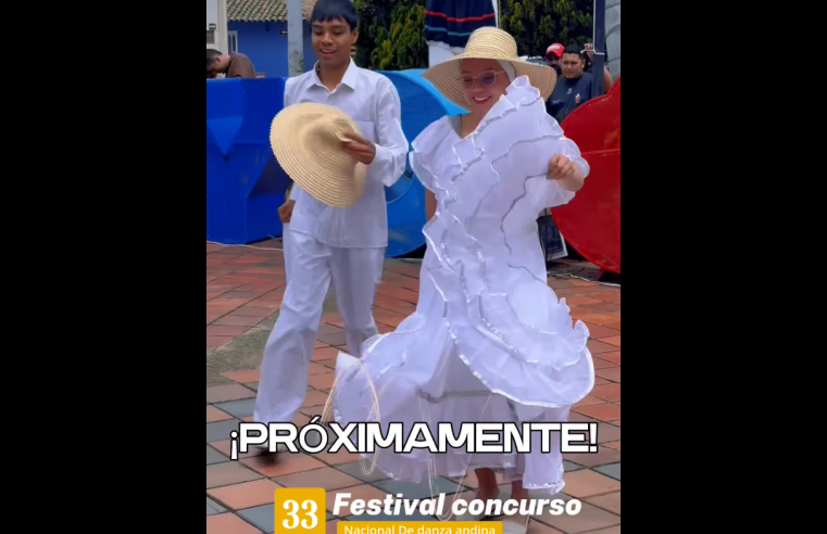 |Nemocón| celebra el |Día Internacional de la Danza| y abre convocatoria para su |XXXIII Festival Nacional de Danza Andina| + Video