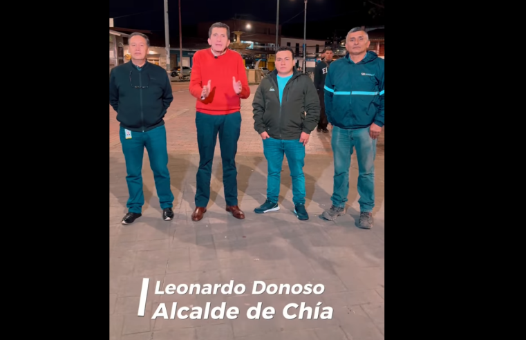 |Alcalde Donoso| supervisa modernización de luminarias en corredor vial principal + Video