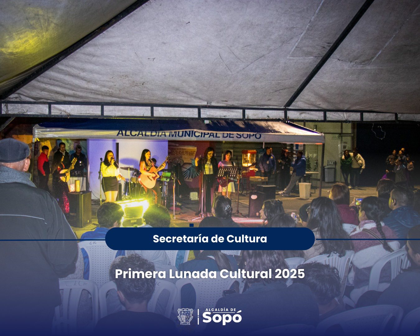 |Sopó| celebró con éxito su primera |Lunada Cultural del 2025|