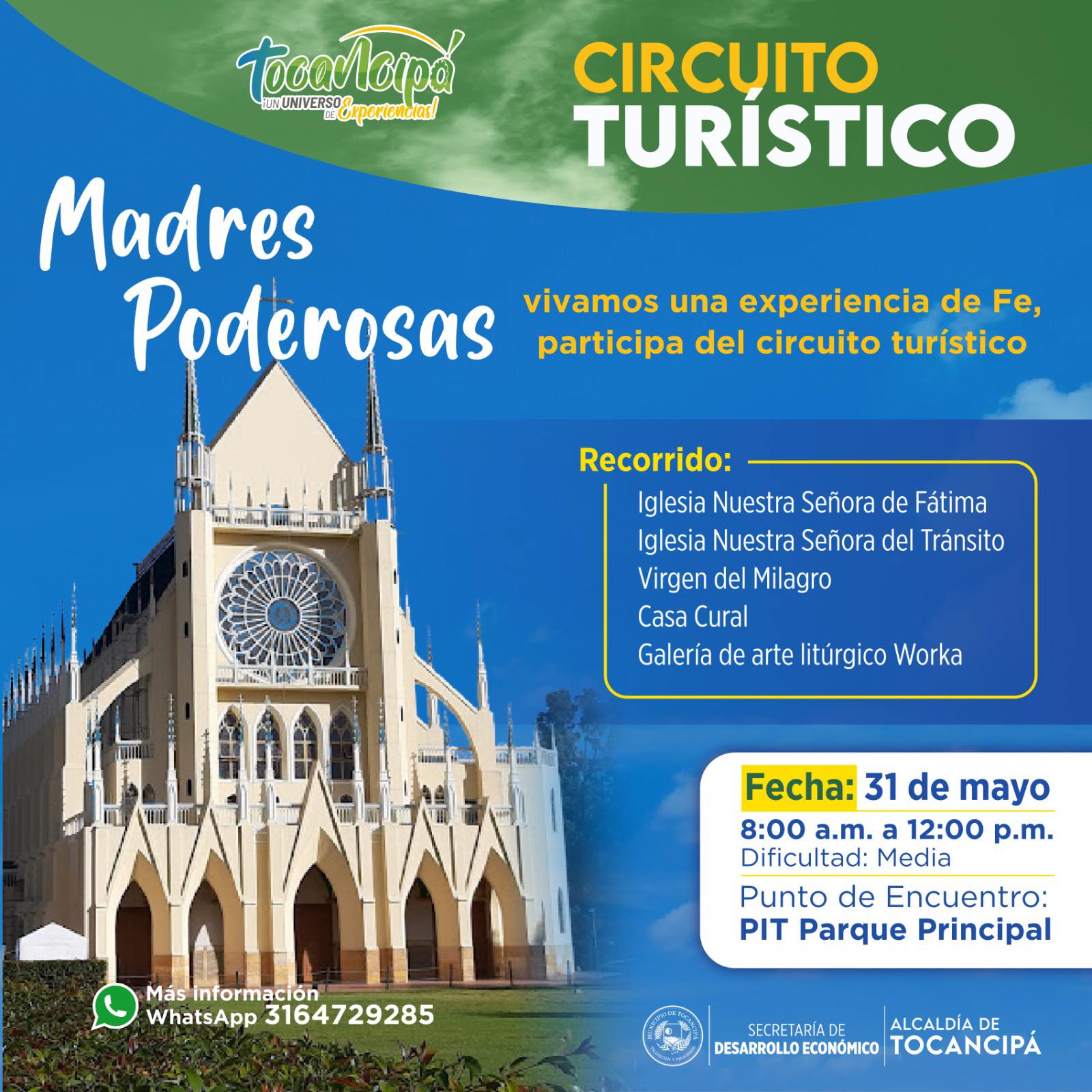 |Tocancipá| invita a las madres a vivir una experiencia turística y espiritual