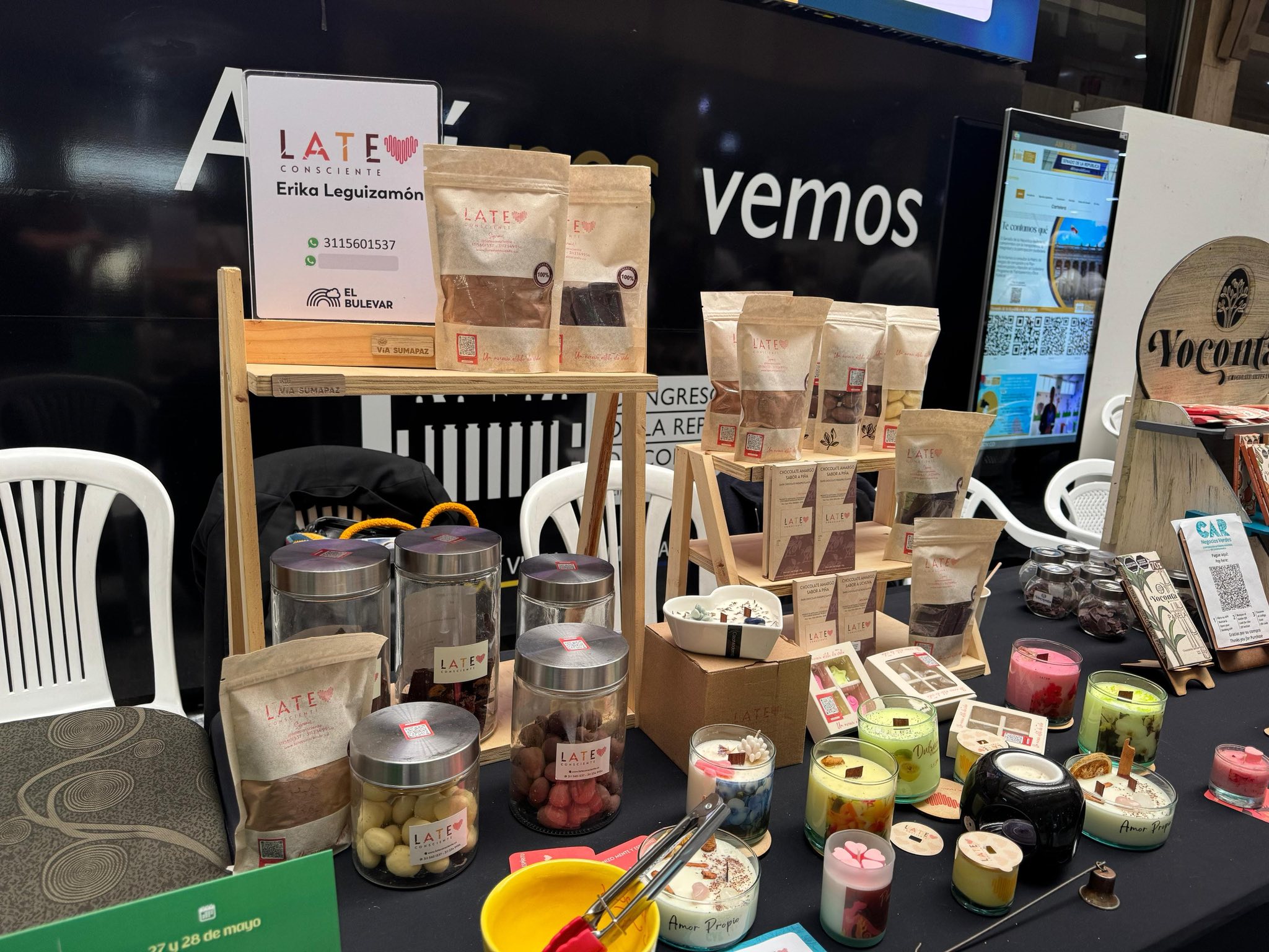 Feria de |Emprendimientos| Verdes llega al |Congreso de la República|