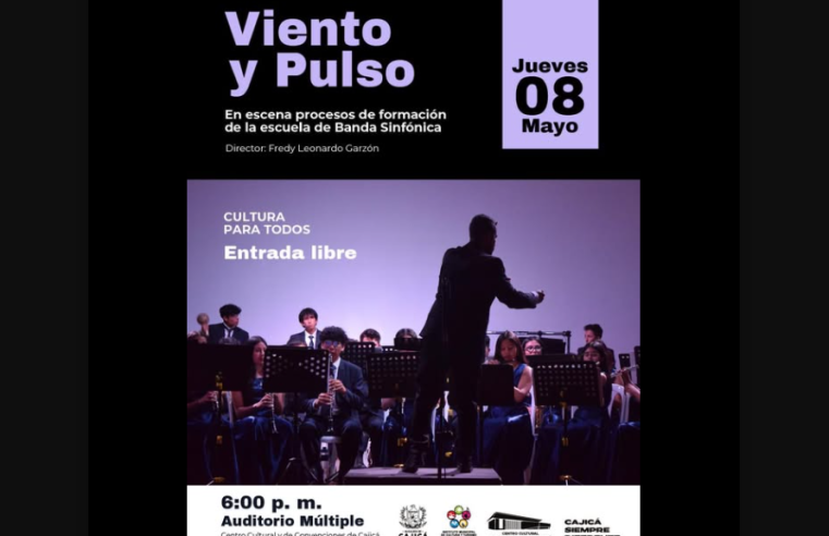 |Cajicá| presenta “Viento y Pulso”, muestra escénica de su |Escuela de Banda Sinfónica|