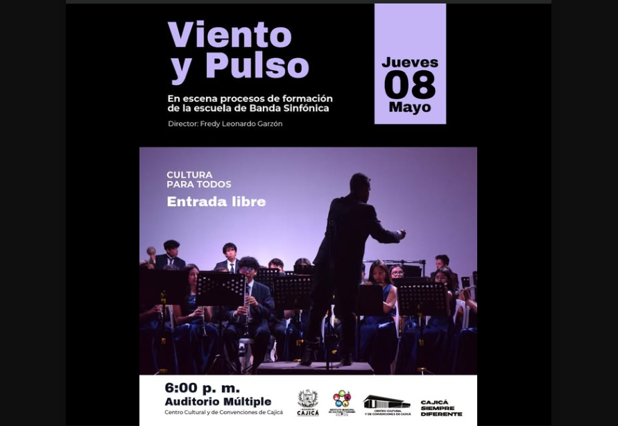 |Cajicá| presenta “Viento y Pulso”, muestra escénica de su |Escuela de Banda Sinfónica|