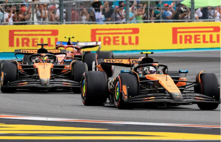 |Lando Norris| gana el caótico esprint del Gran |Premio de Miami de F1|