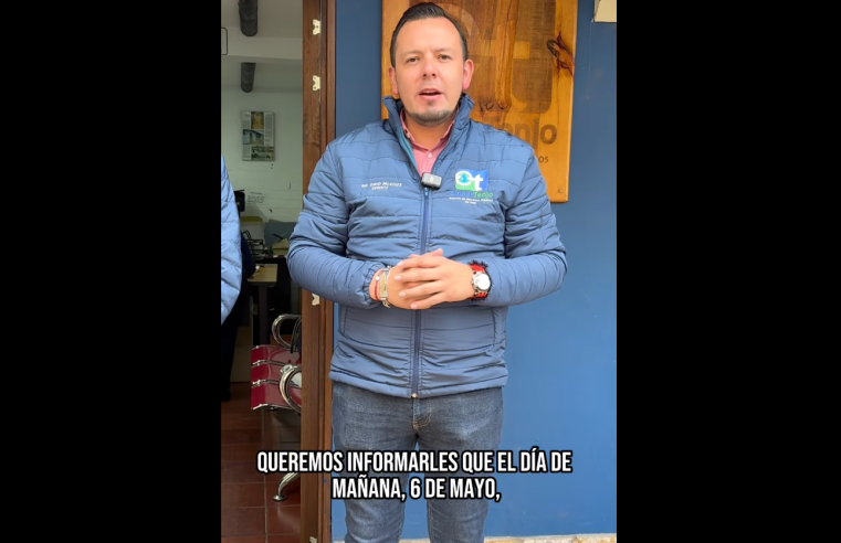 Anuncian bajas presiones y cortes intermitentes en el servicio de acueducto en |Tenjo| por trabajos eléctricos