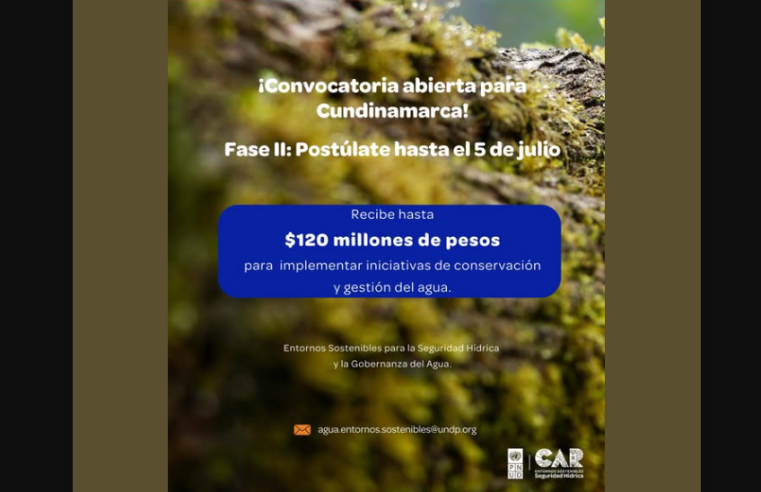 Abierta la Fase II de la |Convocatoria| para Impulsar la Seguridad y Conservación del Agua
