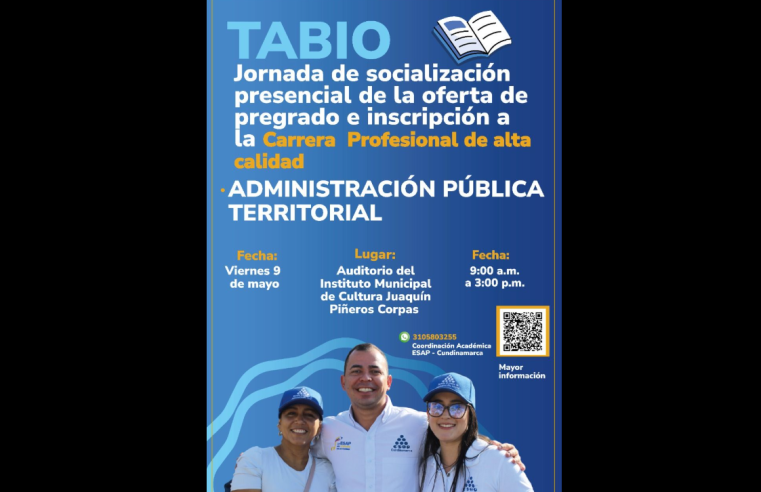 La ESAP inicia clases presenciales por primera vez en |Tabio|
