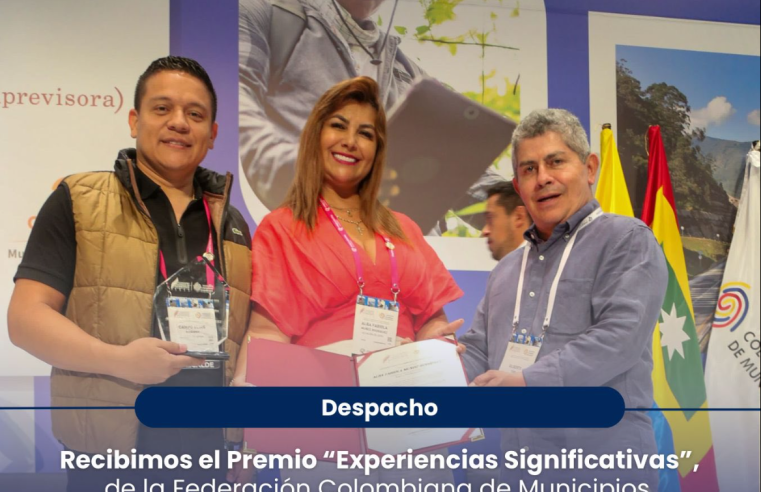 |Federación Colombiana de Municipios| premió a |Sopó| por estrategia de gobierno en territorio