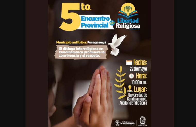 |Fusagasugá| será sede del Quinto Encuentro Provincial de Libertad Religiosa
