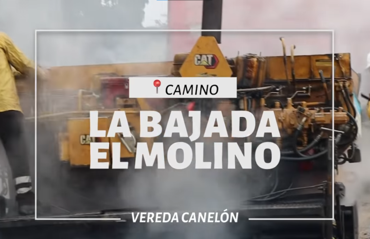 Inician obras de |pavimentación| en el tramo La Bajada al Molino en |Cajicá| + Video