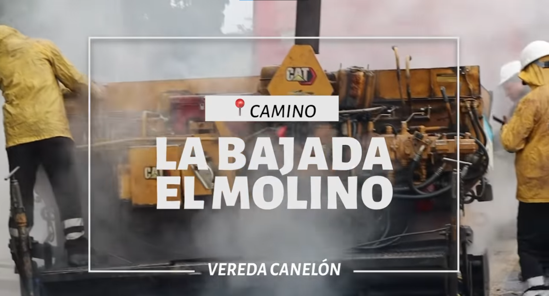 Inician obras de |pavimentación| en el tramo La Bajada al Molino en |Cajicá| + Video