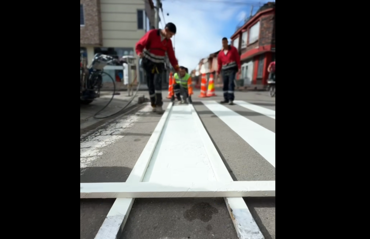 |Sopó| refuerza la |seguridad vial| con nueva señalización en el casco urbano + Video
