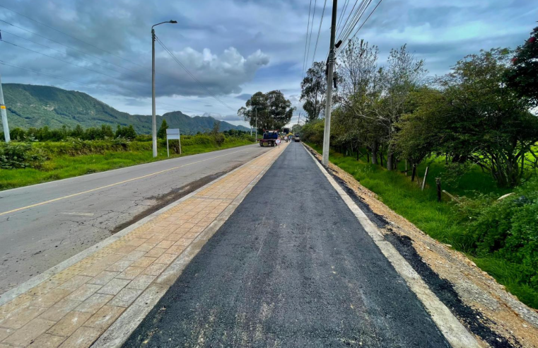 Cicloruta |Tenjo|–|Siberia| avanza con acompañamiento institucional