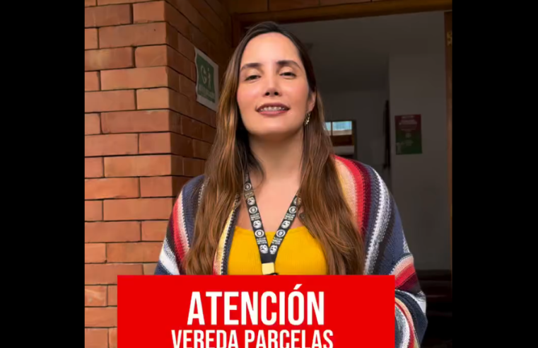 La |Comisaría de Familia| llega a la vereda Parcelas con atención más cercana a la comunidad de |Cota| + Video