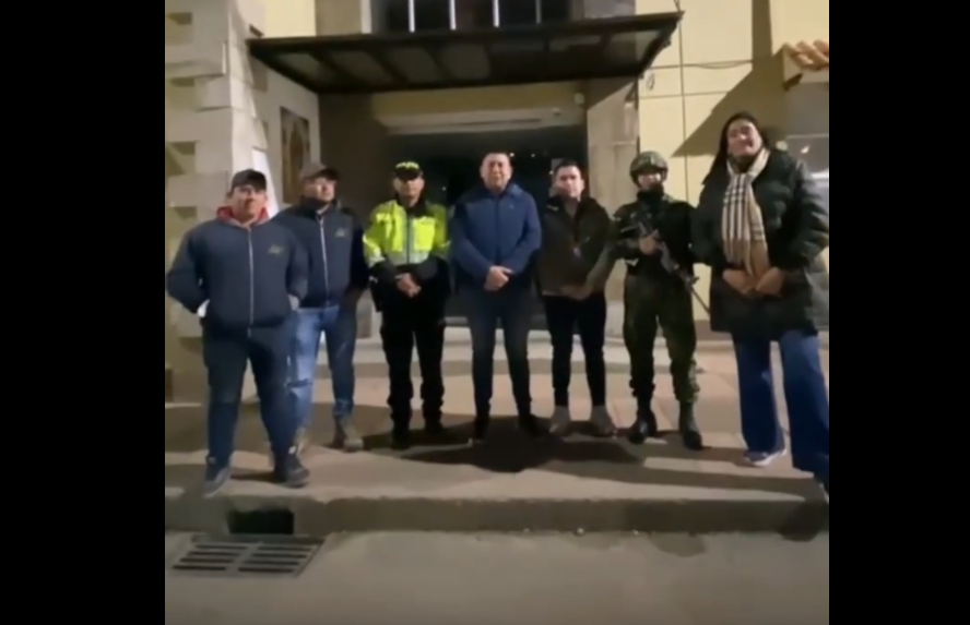 Autoridades de |Gachancipá| realizaron exitoso operativo para |reforzar la seguridad| + Video