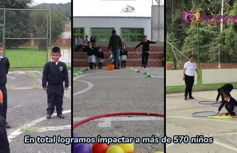 Más de 570 niños de escuelas rurales en |Tabio| fueron beneficiados con jornadas de |alegría| y |bienestar| + Video