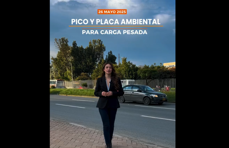 |Chía| implementa |pico y placa| ambiental para vehículos de carga pesada + Video