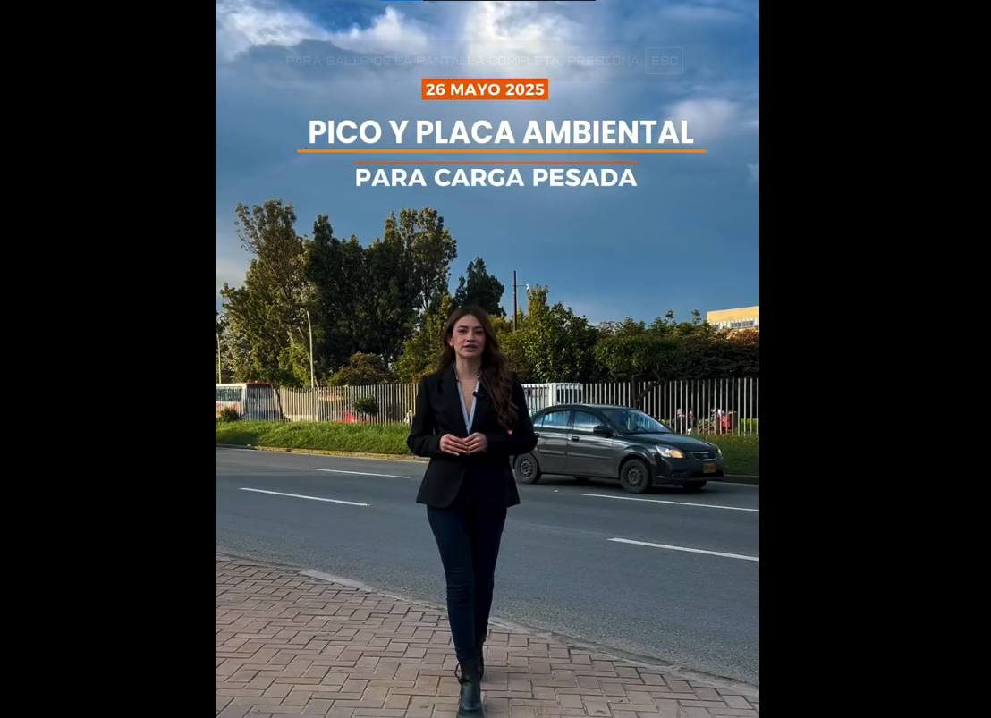 |Chía| implementa |pico y placa| ambiental para vehículos de carga pesada + Video
