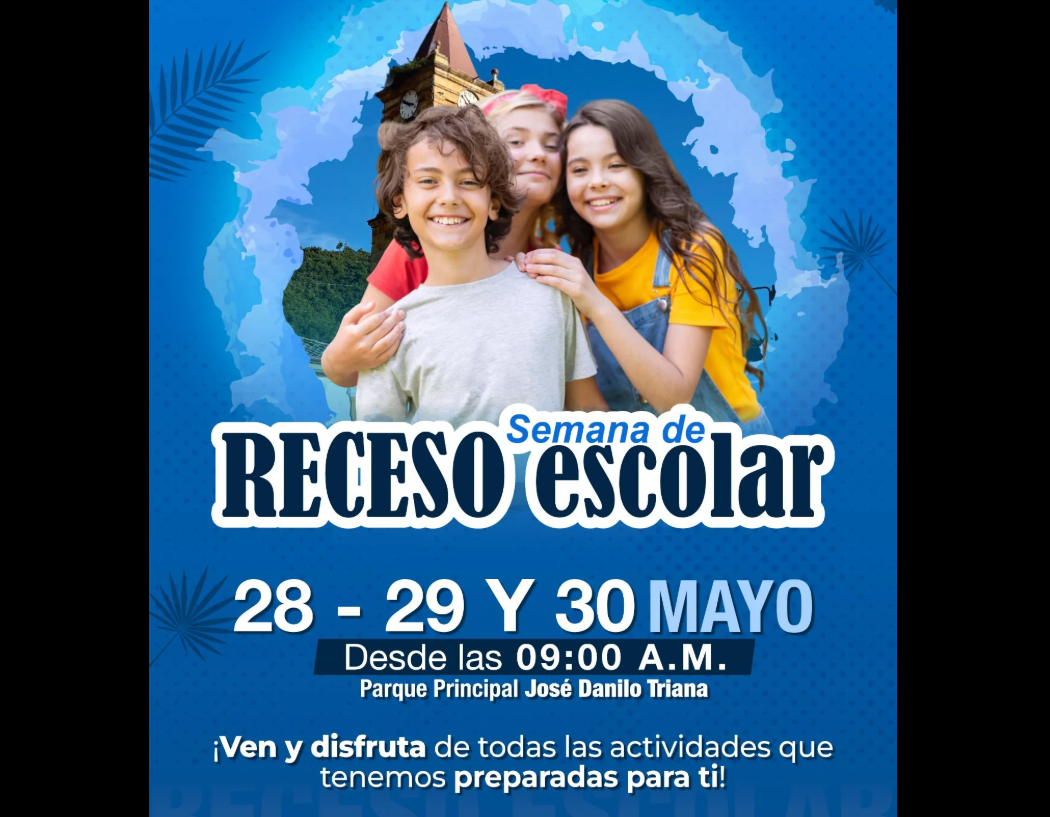 Semana de |Receso Escolar| se vive en |Gachancipá| con diversión para todos