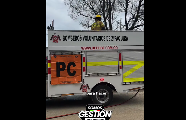 Simulacro por fuga de gas de alta presión se desarrolló con éxito en |Zipaquirá| + Video