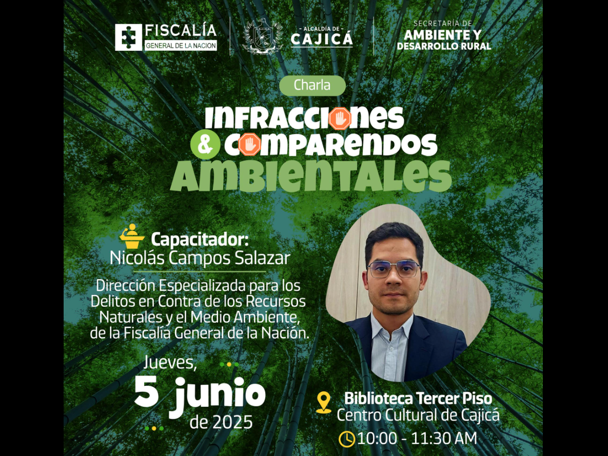 |Cajicá| promueve conciencia sobre |infracciones ambientales|