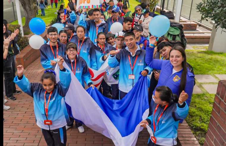 Deportistas de |Sopó| participan en las |Olimpiadas Especiales FIDES| en Colombia