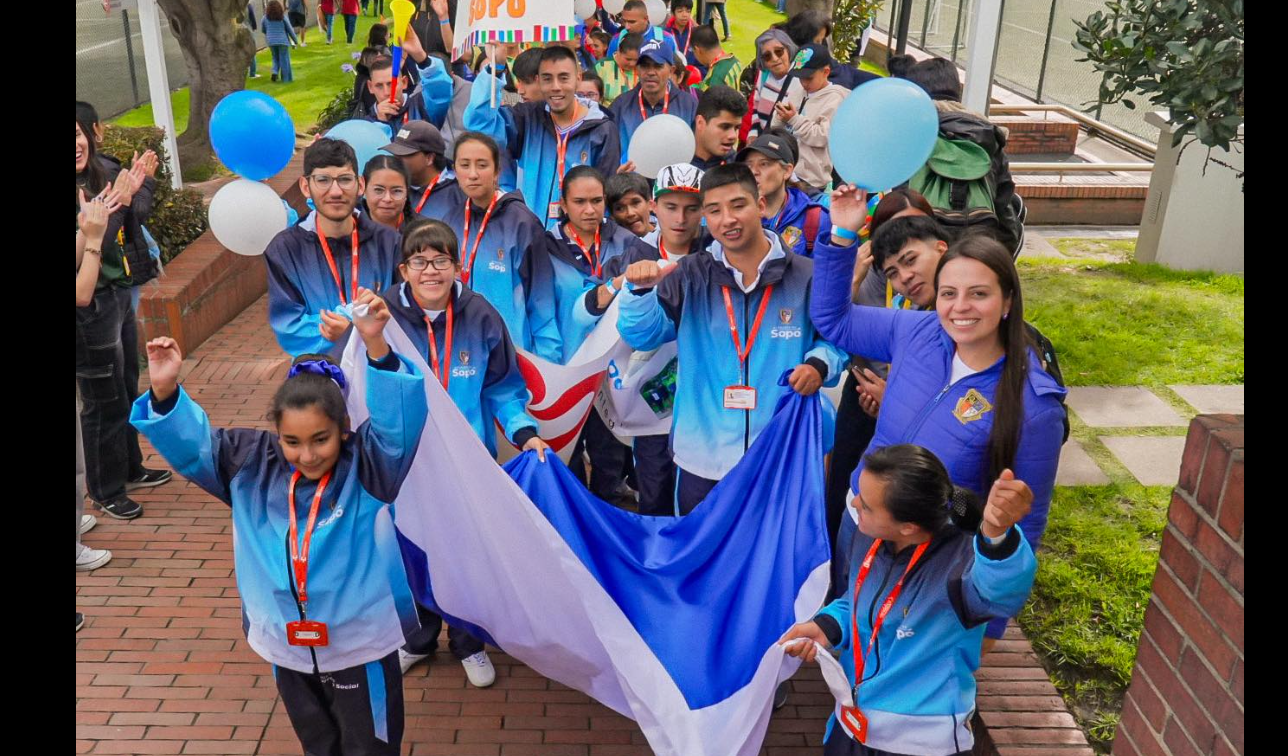 Deportistas de |Sopó| participan en las |Olimpiadas Especiales FIDES| en Colombia