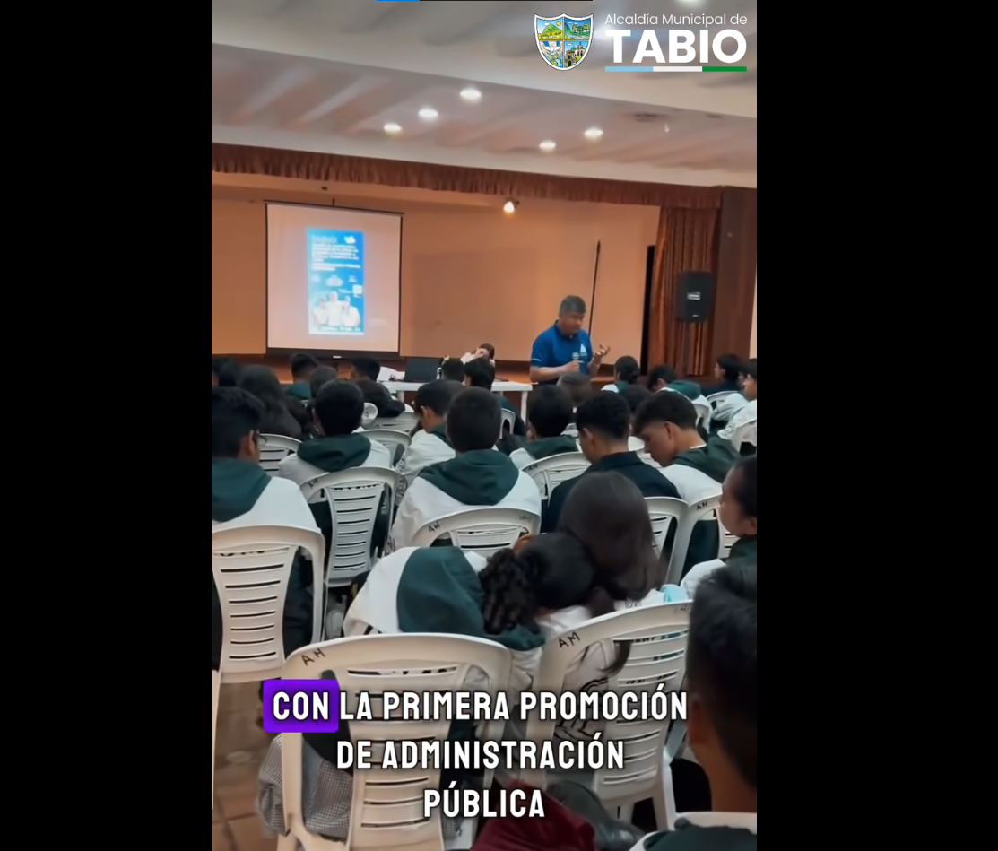 |Tabio| inicia su camino como territorio universitario con programa de |Administración Pública| + Video
