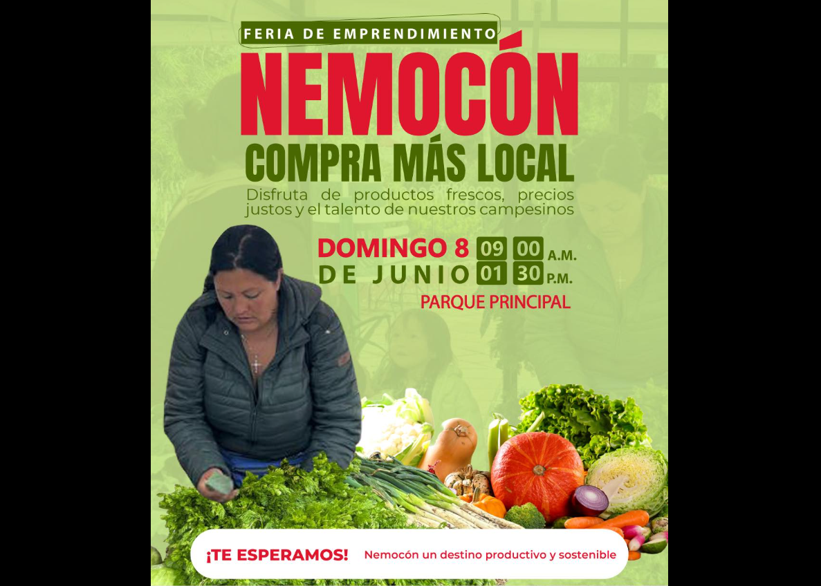 |Nemocón| impulsa el consumo local con gran feria de |emprendimiento|