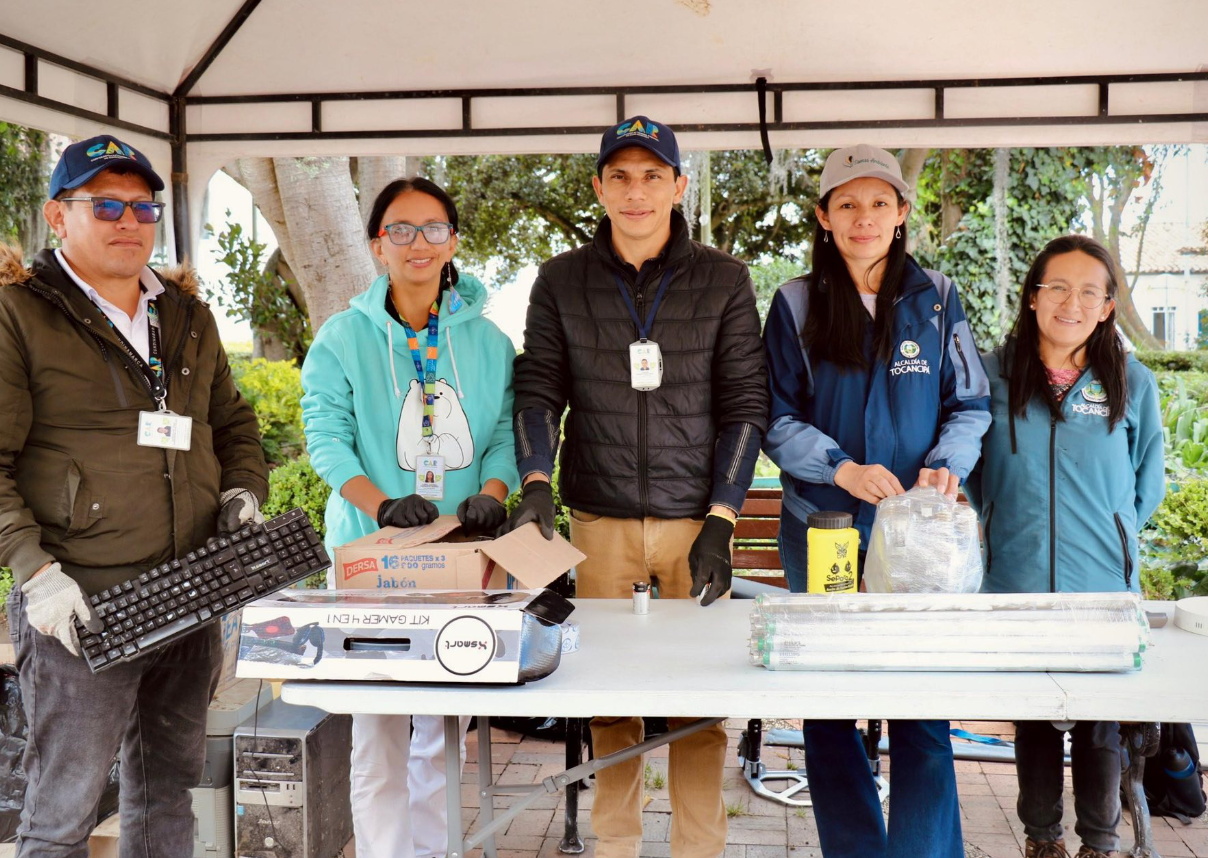 |Tocancipá| promueve el manejo responsable de residuos con exitosa jornada de posconsumo