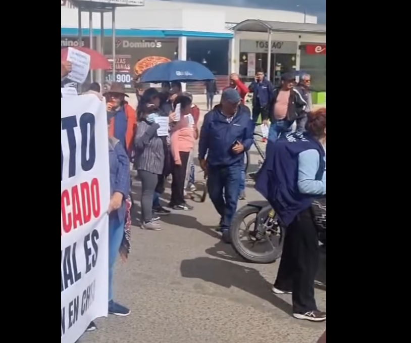 Alcalde de |Chía| convoca consejo de seguridad tras |bloqueo en la Avenida Pradilla| + Video