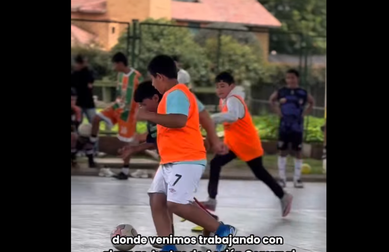 Impulso al deporte en |Cajicá|: programa de monitores recreodeportivos en |Santa Inés| + Video