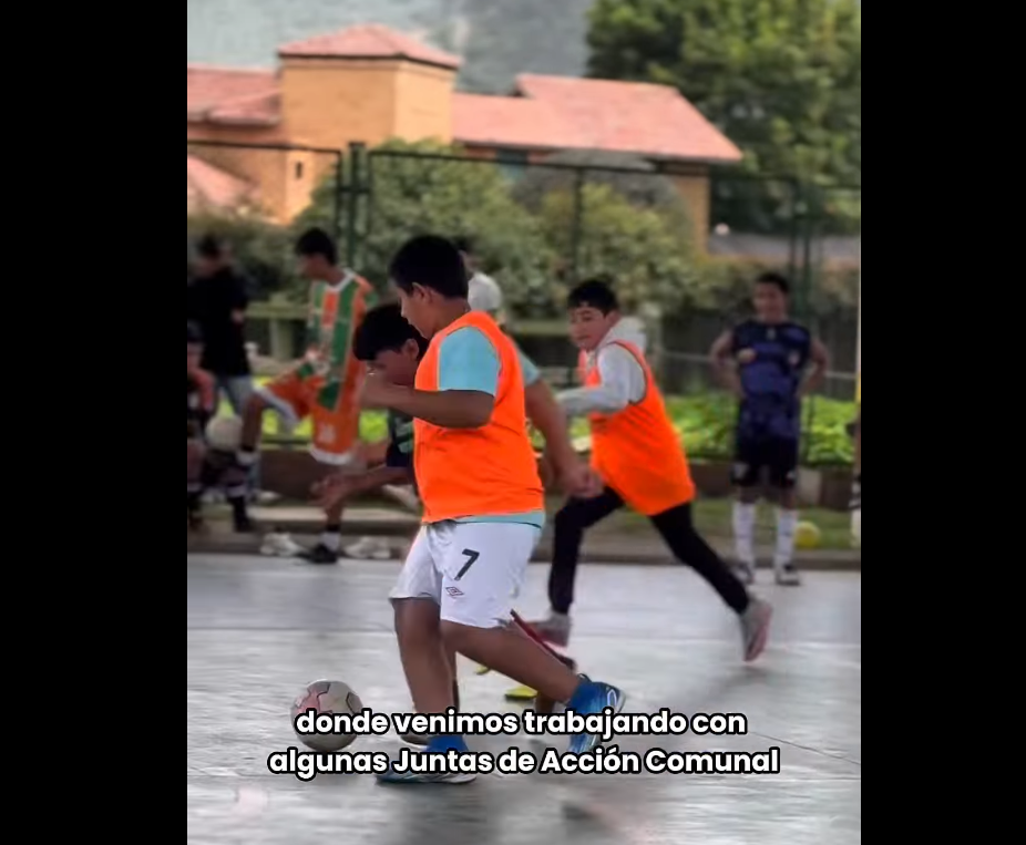 Impulso al deporte en |Cajicá|: programa de monitores recreodeportivos en |Santa Inés| + Video