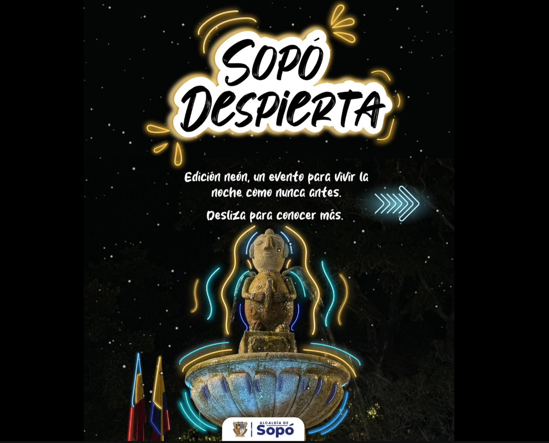 |Sopó| Despierta regresa con jornadas nocturnas para impulsar el |comercio local|