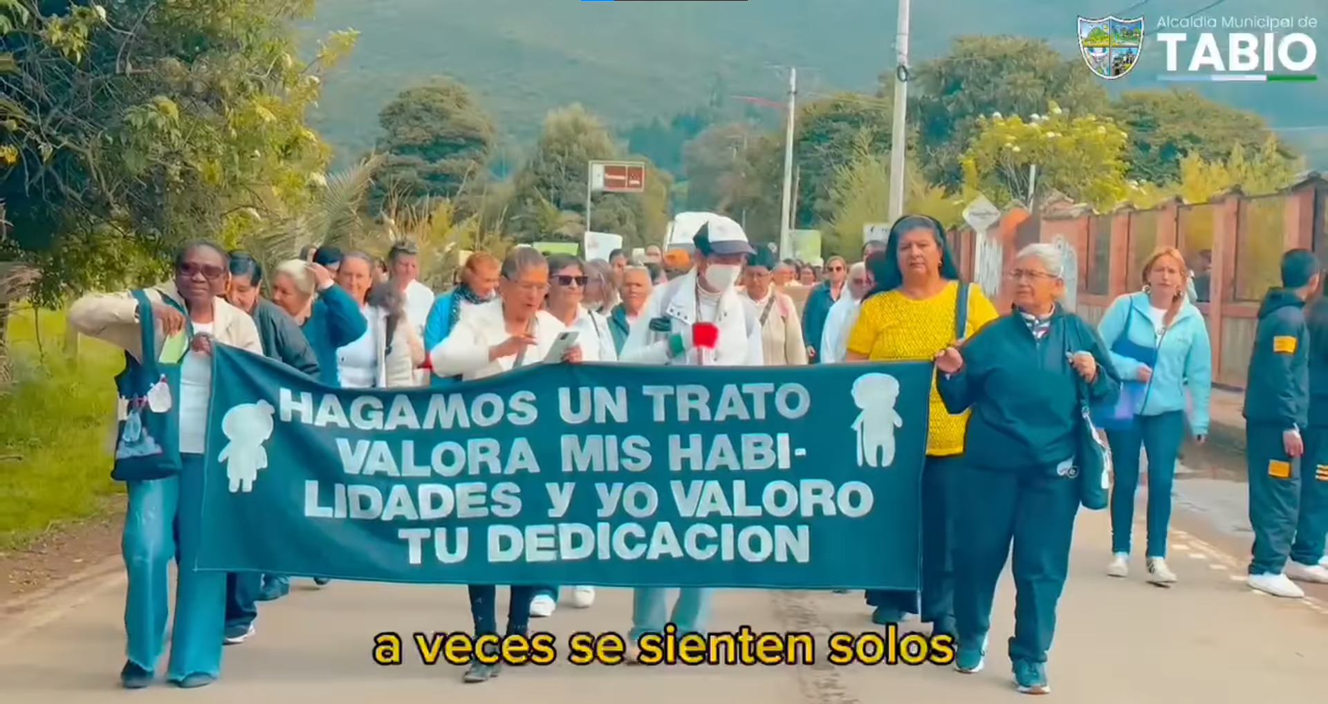 |Tabio| promueve el respeto y la dignidad hacia las |personas mayores| + Video