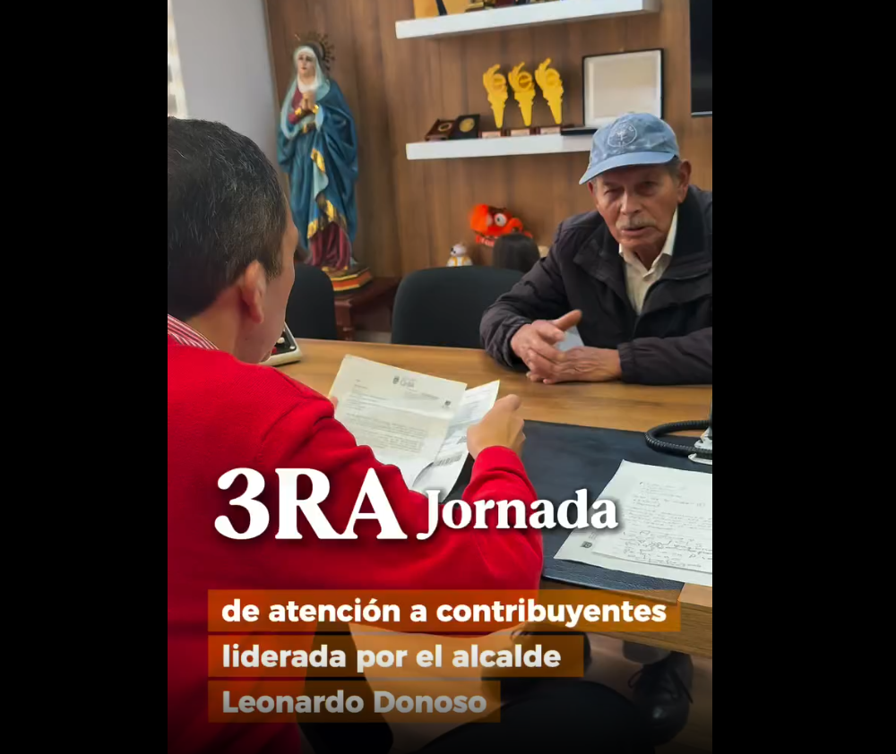 Alcalde de |Chía| continúa brindando orientación a la comunidad sobre el |impuesto predial| + Video