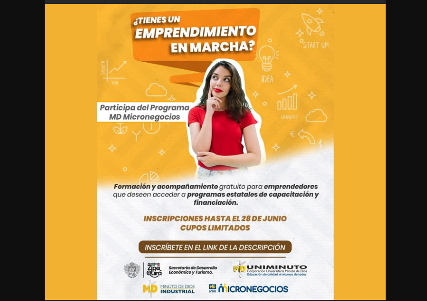 Abren inscripciones al |Programa Micronegocios| para |emprendedores|