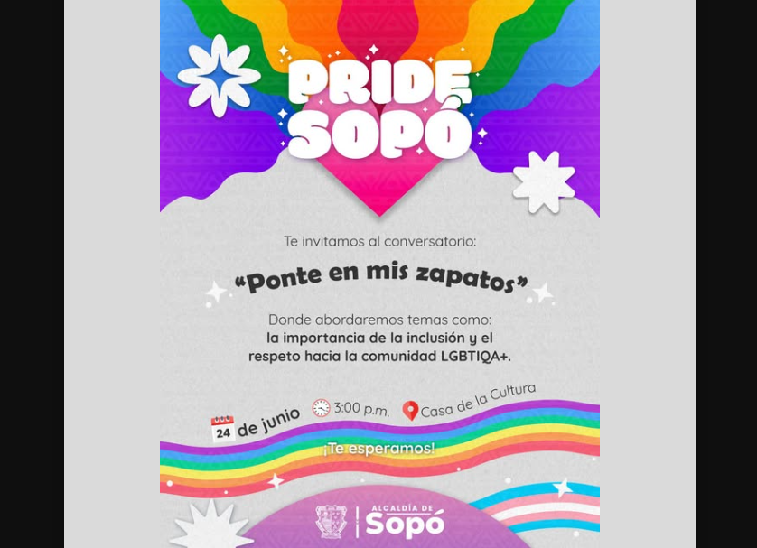 |Sopó| promueve el |respeto| y la |empatía| con conversatorio “Ponte en mis zapatos”
