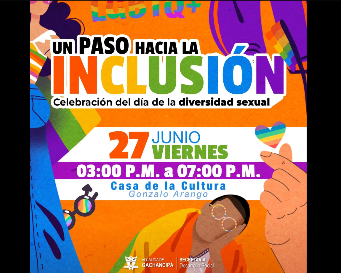 |Gachancipá| conmemora el |Día de la Diversidad Sexual| con jornada por la inclusión