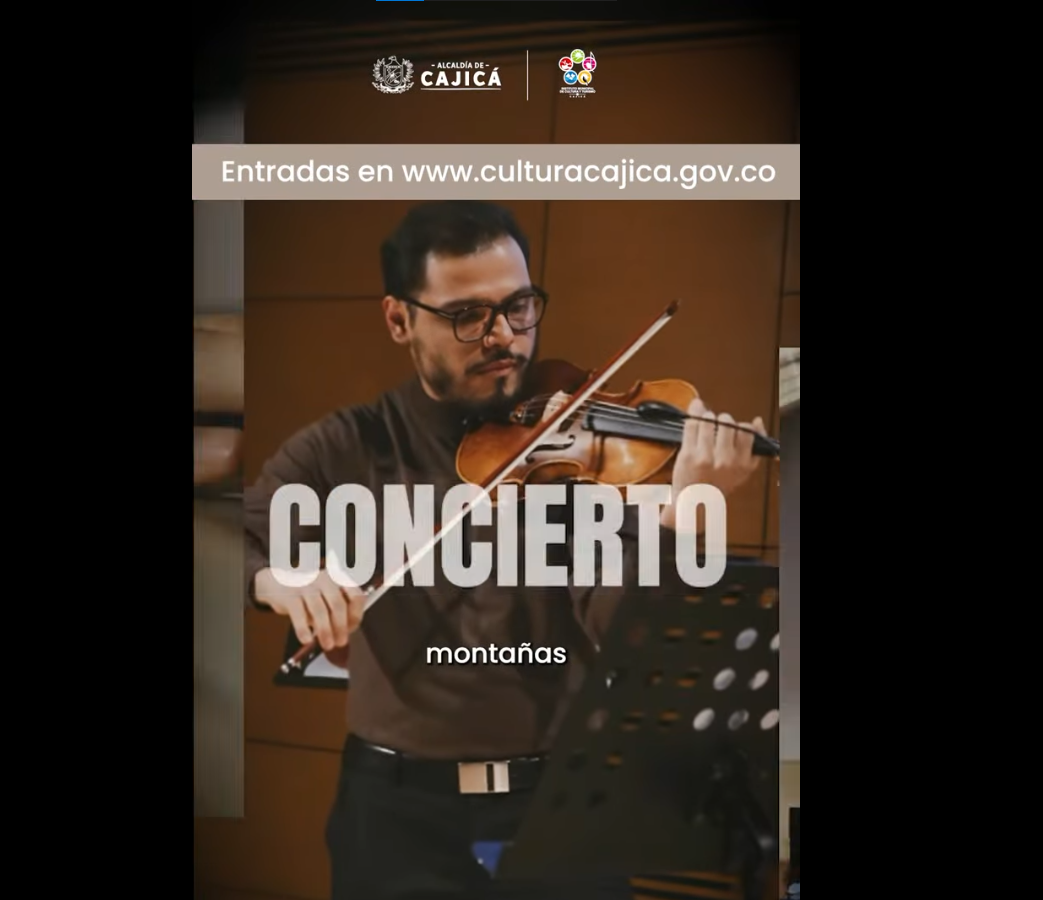 |Cajicá| presenta recital de sonatas para violín y piano de Brahms + Video