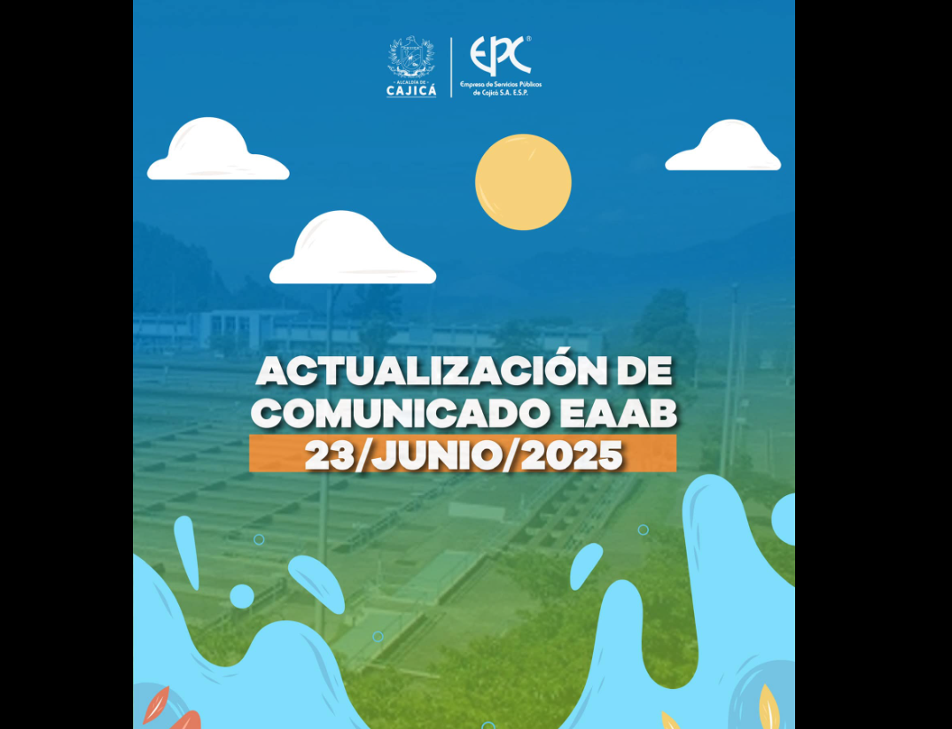 |Cajicá| enfrenta |baja presión| de agua por afectaciones en la planta Tibitoc