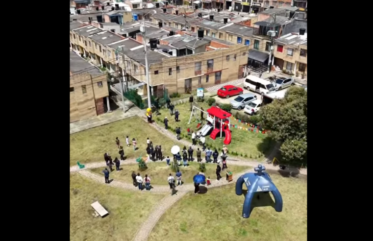 Nuevo |parque infantil| en Prados del Mirador fortalece los espacios para la niñez en |Zipaquirá| + Video
