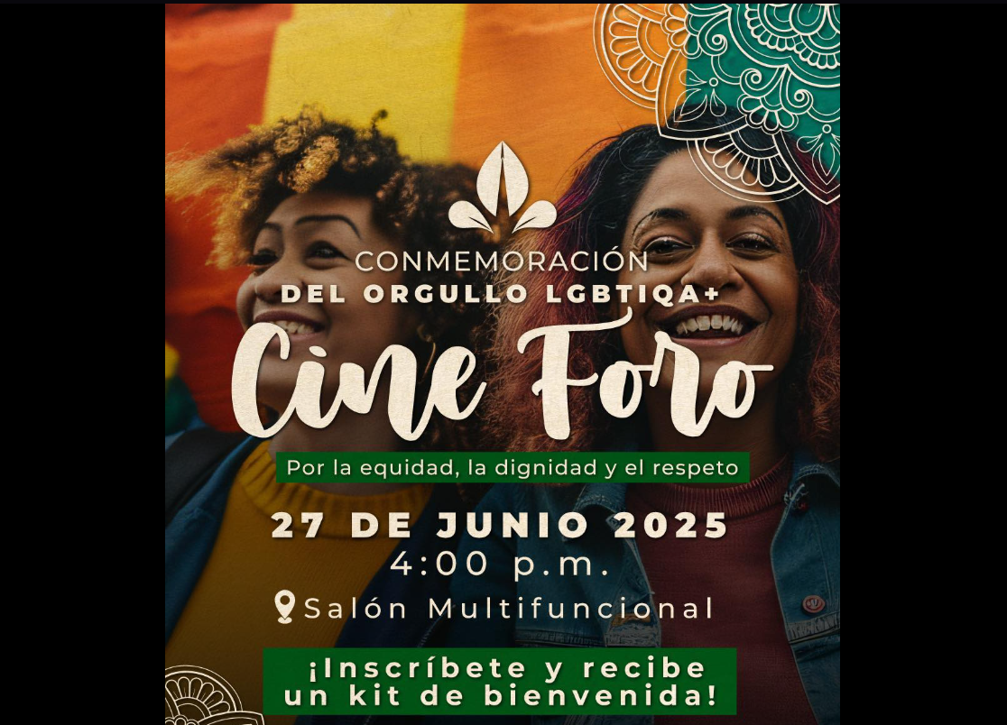 |Cine Foro| por la equidad y la diversidad conmemora el |Orgullo LGBTIQA+| en un espacio de reflexión y |arte|