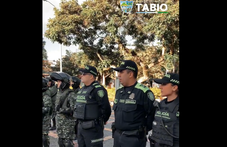 Refuerzan operativos de seguridad en |Tabio| con apoyo de la |Policía| y el |Ejército| + Video