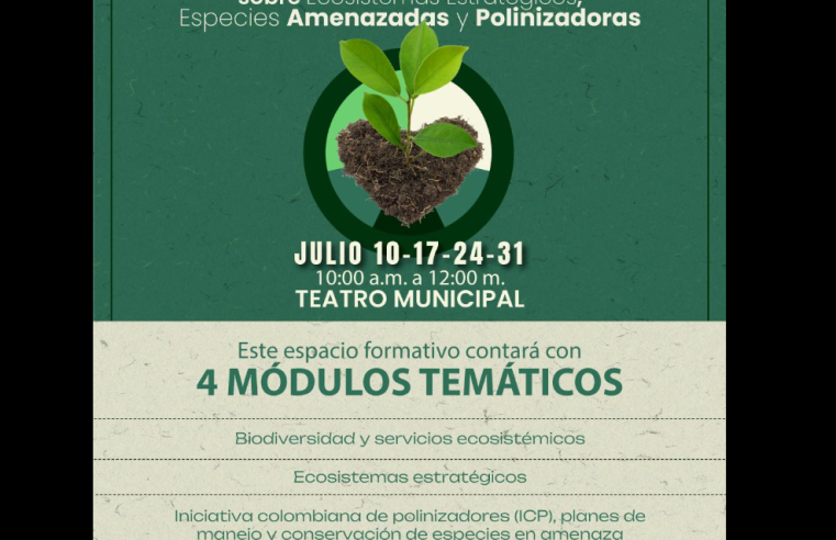 |Nemocón| invita a taller sobre |ecosistemas estratégicos| y |especies amenazadas|