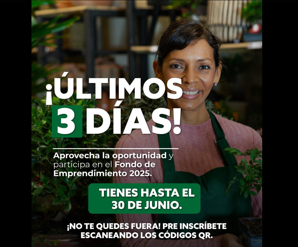 Últimos días para inscribirse al Fondo de |Emprendimiento 2025| en |Tenjo|