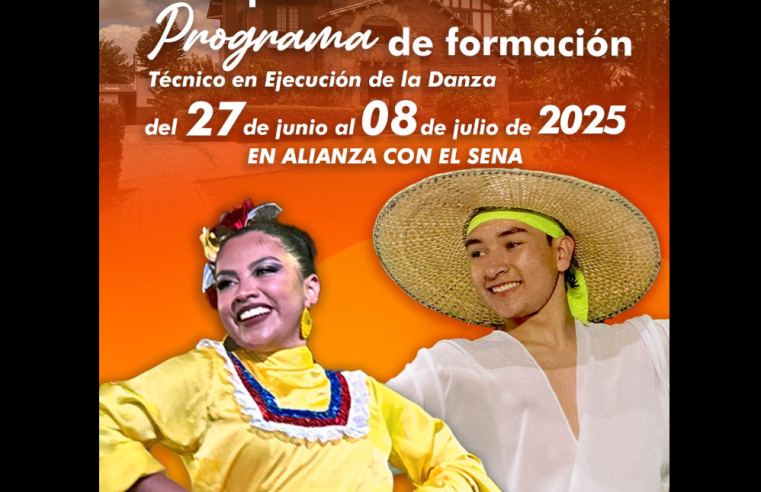 Dirección de Cultura y |SENA| abren inscripciones para |programas técnicos| en danza e |instrumentos musicales|