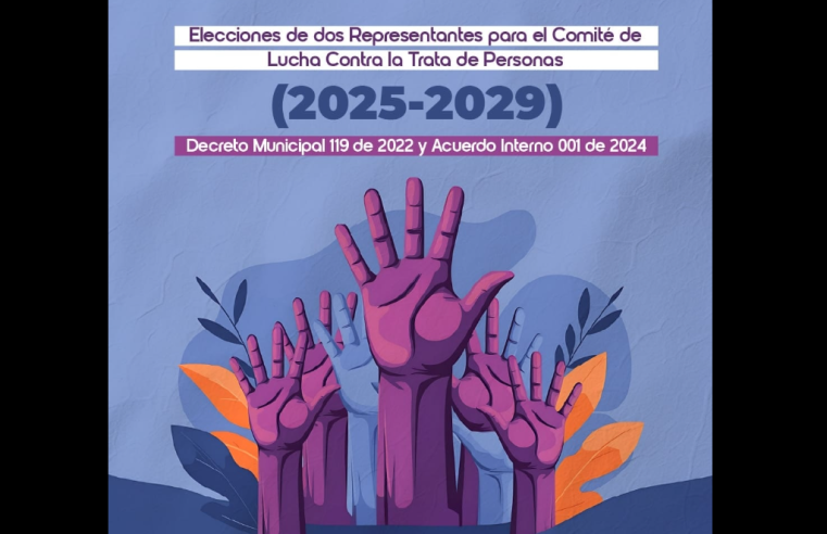 |Cogua| abre inscripciones para elección de representantes al |Comité de Lucha| contra la |Trata de Personas|